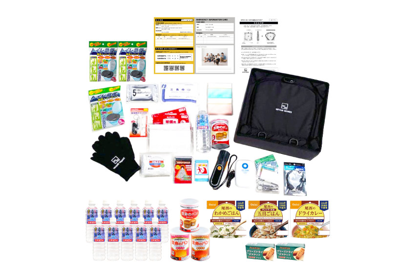 毎日コムネット オリジナル防災セット OTE OTE防災セット 約3日分の非常食