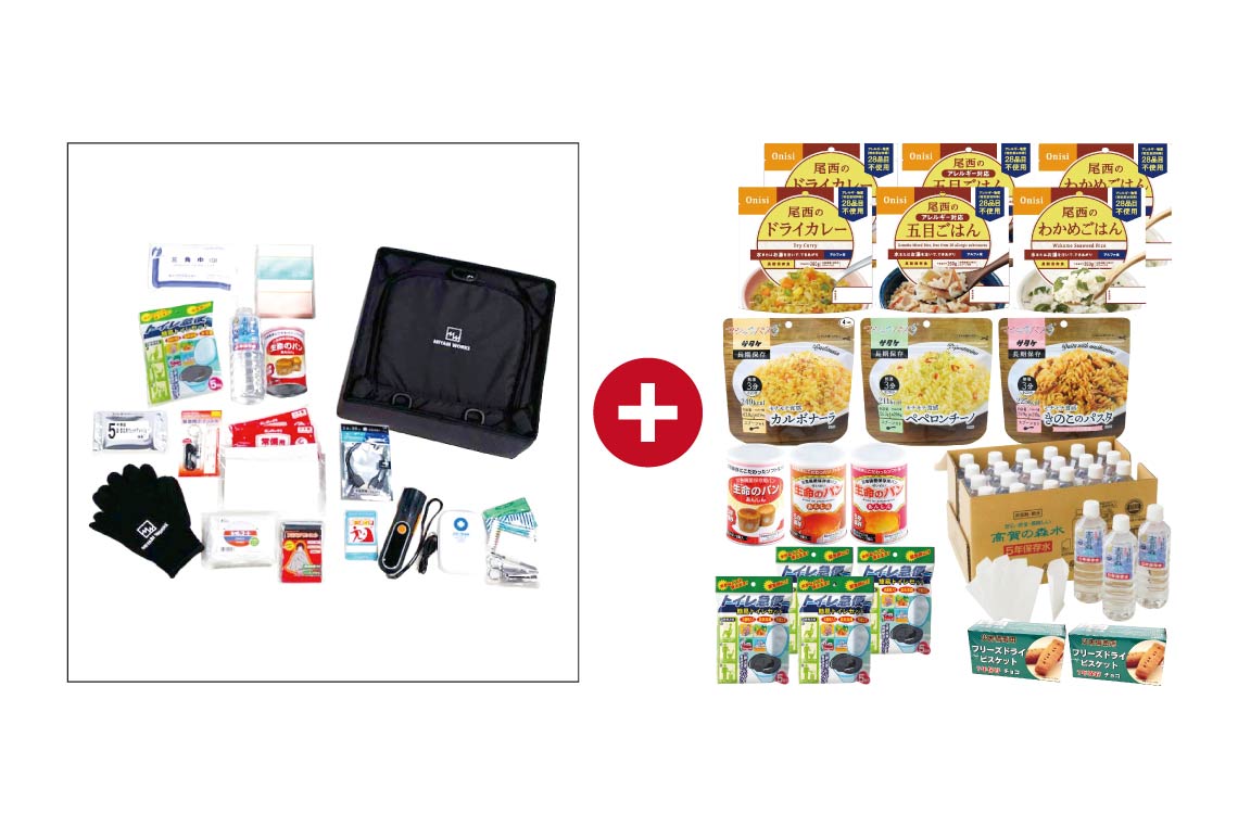 OTE防災セット 約5日分の非常食イメージ1